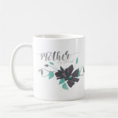 Meine Freundin Clematis Aquamarin Gray Kaffeetasse (Links)