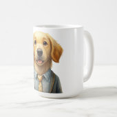 Meine Freundin des Golden Retriever Kaffeetasse (VorderseiteRechts)
