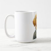 Meine Freundin des Golden Retriever Kaffeetasse (Links)