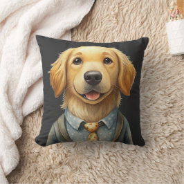 Meine Freundin des Golden Retriever Kissen