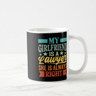 Meine Freundin ist Anwältin Sie weiß, dass sie imm Kaffeetasse