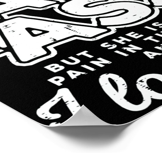 Meine Freundin ist ein riesiger schmerzhafter Vale Poster (Ecke)