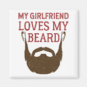 Meine Freundin Liebe Magnet (Vorne)