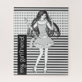 meine Freundin Puzzle (Vertikal)