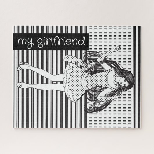 meine Freundin Puzzle (Horizontal)