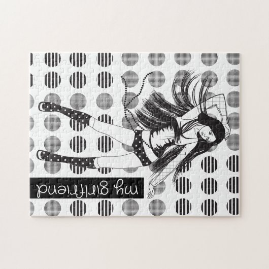 meine Freundin Puzzle (Horizontal)