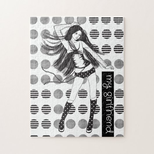 meine Freundin Puzzle (Vertikal)