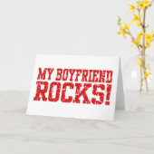 Meine Freundin Rocks Karte (Gelbe Blume)