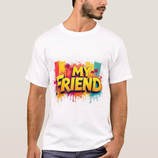 Meine Freundin T-Shirt (Vorderseite)
