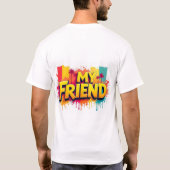 Meine Freundin T-Shirt (Rückseite)