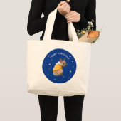 Meine frohe Weihnachts-Tote-Tasche Jumbo Stoffbeutel (Vorderseite (Produkt))