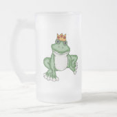 Meine Frosch-Prince-Tasse - SRF Mattglas Bierglas (Links)