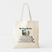 Meine Fünf-Moods-Tasche Tragetasche (Rückseite)
