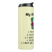 Meine fünf Stimmungsschwankung Thermosbecher (Nach links gedreht)