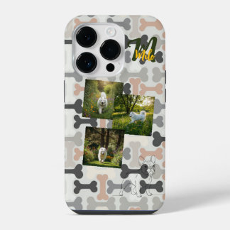 Meine Furry-Crew: Personalisiertes Dog iPhone / iP 14 Pro Hülle