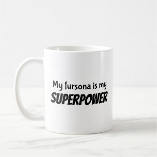 Meine fursonon ist meine SUPERPOWER Kaffee-Tasse Kaffeetasse