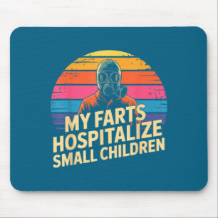 Meine Fürze hospitalisieren kleine Kinder Lustige Mousepad