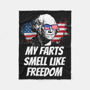 Meine Furzen riechen wie Freedom Funny Funny 4. Ju Fleecedecke