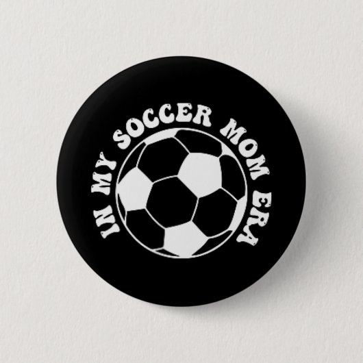 Meine Fußball-Mama Button (Vorderseite)