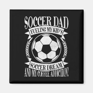 Meine Fußballträume meines Kindes und meine Kaffee Magnet