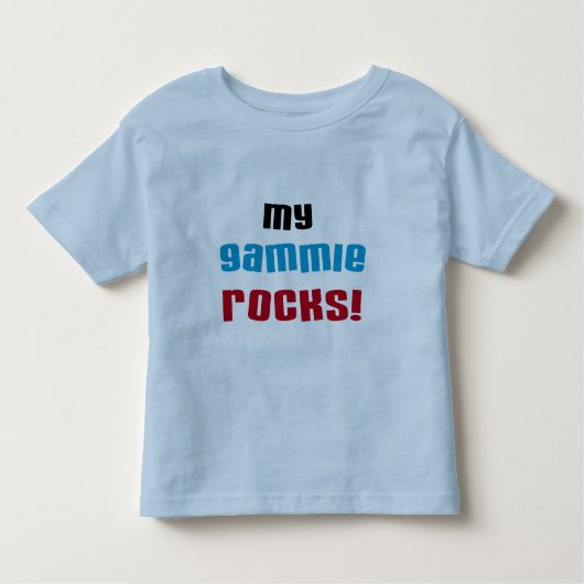 Meine Gammie Rocks T-Shirts und Geschenke (Vorderseite)