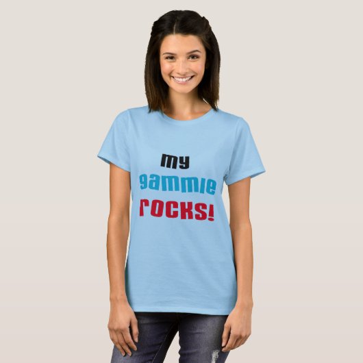 Meine Gammie Rocks T-Shirts und Geschenke (Vorne ganz)