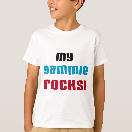 Meine Gammie Rocks T-Shirts und Geschenke (Vorderseite)