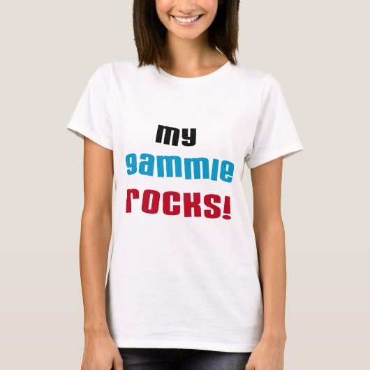 Meine Gammie Rocks T-Shirts und Geschenke (Vorderseite)