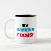Meine Gammie Rocks T-Shirts und Geschenke Zweifarbige Tasse (Links)