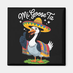Meine Gans zu lustigen Gänseliebhabern Cinco De Ma Magnet