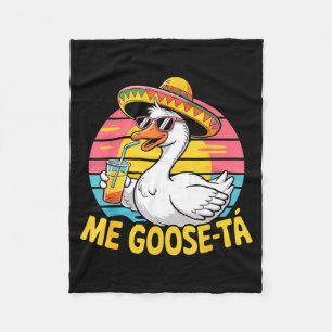 Meine Gans zum fünf Spanisch Gans Sombrero Fleecedecke