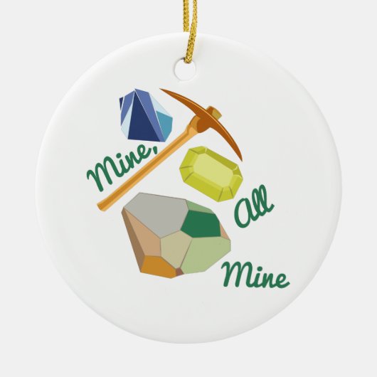 Meine, ganz meine keramik ornament (Vorne)