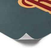 Meine Garage - Meine Regeln Poster (Ecke)