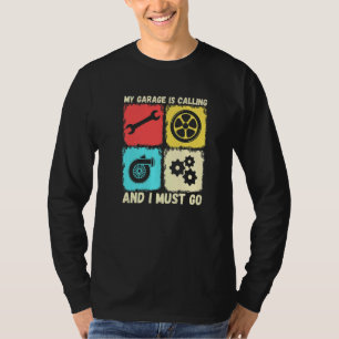 Meine Garage ruft an und ich muss gehen Vintage-Au T-Shirt