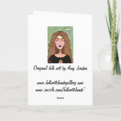 Meine Gebete sind bei dir... - Karte (Rückseite)