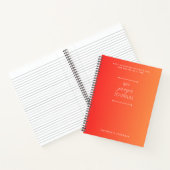 Meine Gebetszeitung Notizblock (Innenseite)