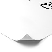 Meine Gedanken Poster (Ecke)