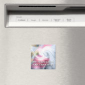 Meine Gedanken... Selbstbejahungserklärung Magnet (In Situ (Geschirrspüler))