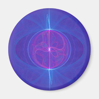 Meine Gedanken sind Abstrakte Kunst Magnet