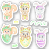 Meine Gefühle Emotionstabelle Aufkleber (Vorderseite)