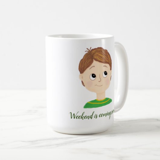 Meine Gefühle Emotionstabelle Kaffeetasse (VorderseiteRechts)