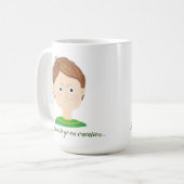 Meine Gefühle Emotionstabelle Kaffeetasse (Vorderseite Links)