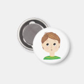 Meine Gefühle Emotionstabelle Magnet (Vorderseite/Rückseite)