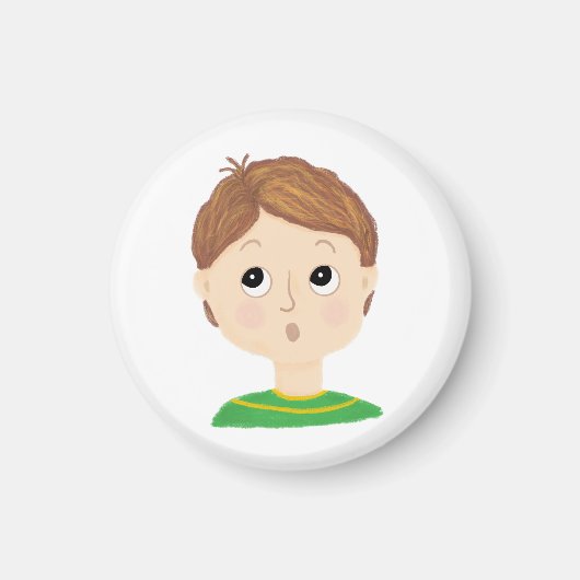 Meine Gefühle Emotionstabelle Magnet (Vorne)