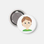 Meine Gefühle Emotionstabelle Magnet (Vorderseite/Rückseite)