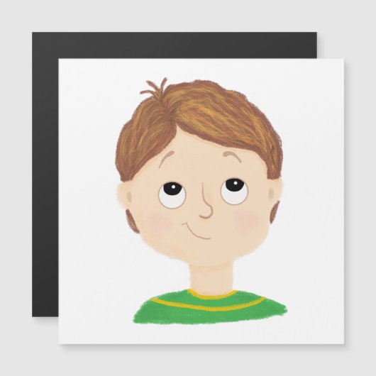 Meine Gefühle Emotionstabelle Magnetkarte (Vorne/Hinten)