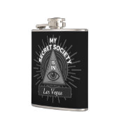 Meine Geheimgesellschaft ist in (jeder Stadt) Illu Flachmann (Links)