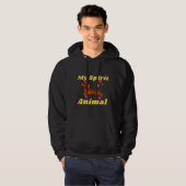 Meine Geist-Tier-Dackel Hoodie (Vorne ganz)