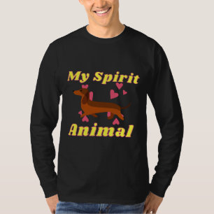 Meine Geist-Tier-Dackel T-Shirt