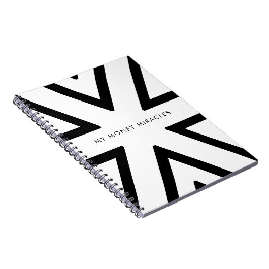 Meine Geld-Wunder, die Zeitschrift verkünden Notizblock (Rechte Seite)